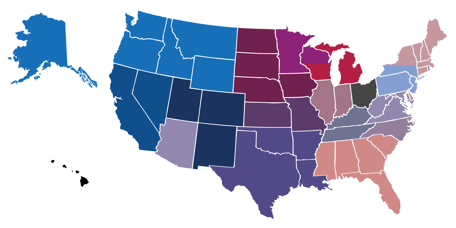 National Sales Team Map